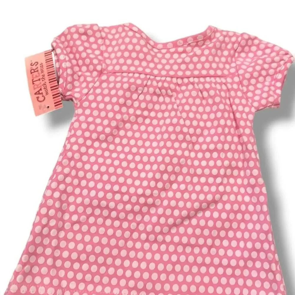 2000s carters pink baby dress